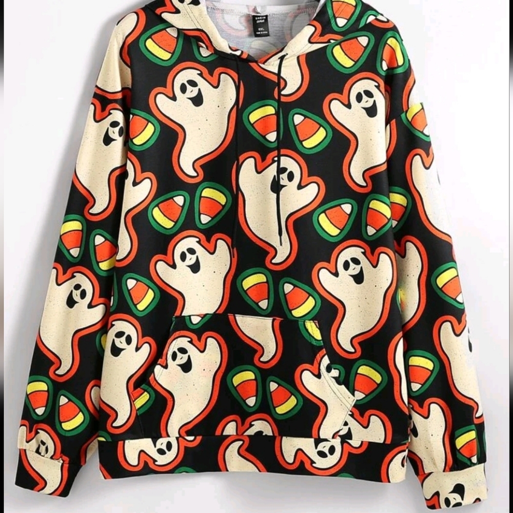 Ghost/Halloween print hoodie sold out online
